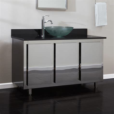 stainless steel bath vanity cabinet|bathroom vanity table with sink.